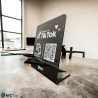 Click24 Stand: "Follow Us on TikTok" with NFC and QR Code in Dubai