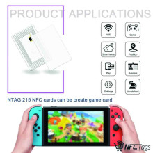 30 NFC Tags NTAG215 Cards | Printable Blank PVC Cards NXP Chip
