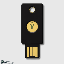 Yubico Security Key NFC - Black, 2FA via USB-A or NFC in Dubai, UAE