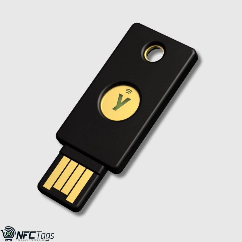 Yubico Security Key NFC - Black, 2FA via USB-A or NFC in Dubai, UAE