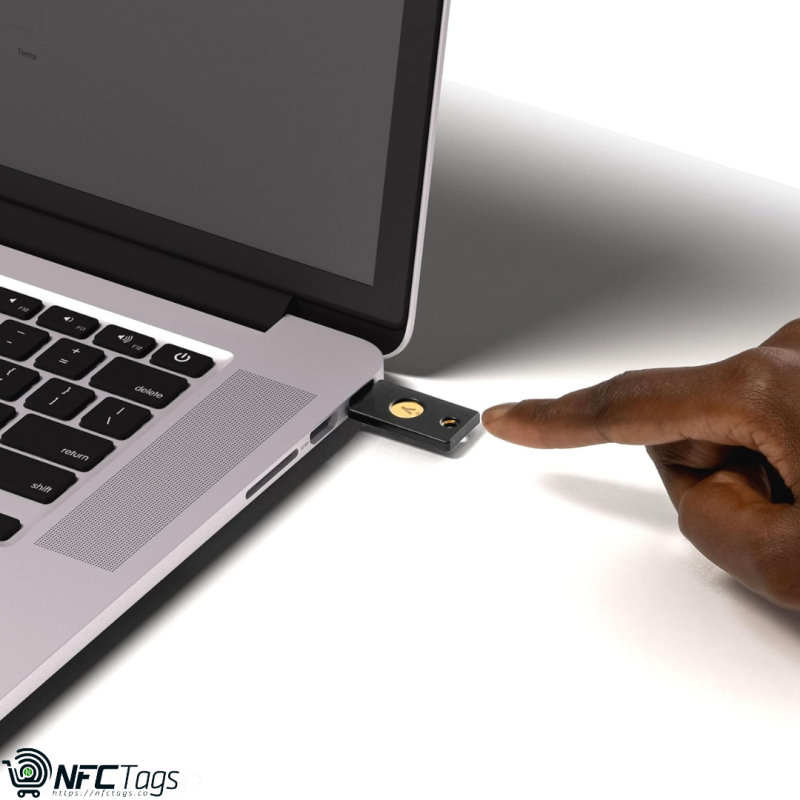Yubico Security Key NFC - Black, 2FA via USB-A or NFC in Dubai, UAE