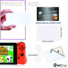 30 NFC Tags NTAG215 Cards | Printable Blank PVC Cards NXP Chip