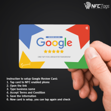copy of Boost Reviews & Grow Your Business with Smaacaad NFC Google Review Cards