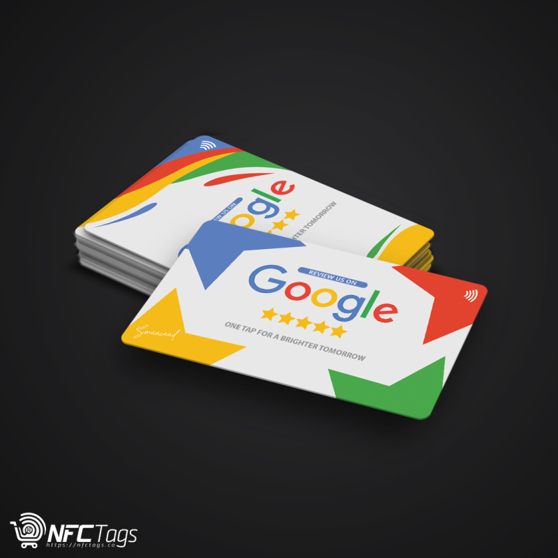 Boost Success with  NFC Google Review Card (9PCs) in Dubai - Smaacaad