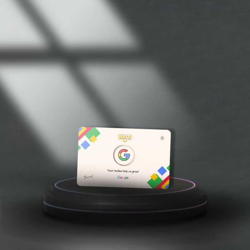 copy of copy of Boost Reviews: Smaacaad NFC Google Cards - Seamlessly Share & Gather Feedback Effortlessly!
