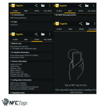 100 Transparent NTAG215 NFC Cards - Blank Matte, 504 Bytes Memory