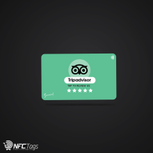 Tap and boost reviews with NFC Tripadvisor Review cards 9PCs in Dubai