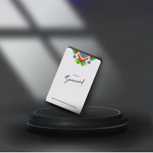 copy of copy of Boost you Google SEO with NFC Google Review Card (Grey) by Smaacaad. Get Feedback with Smart NFC Social Review C