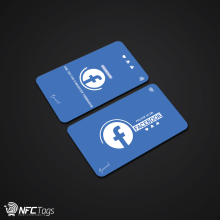 Boost Follows with Smaacaad NFC Facebook Follow cards (4PCs) in Dubai