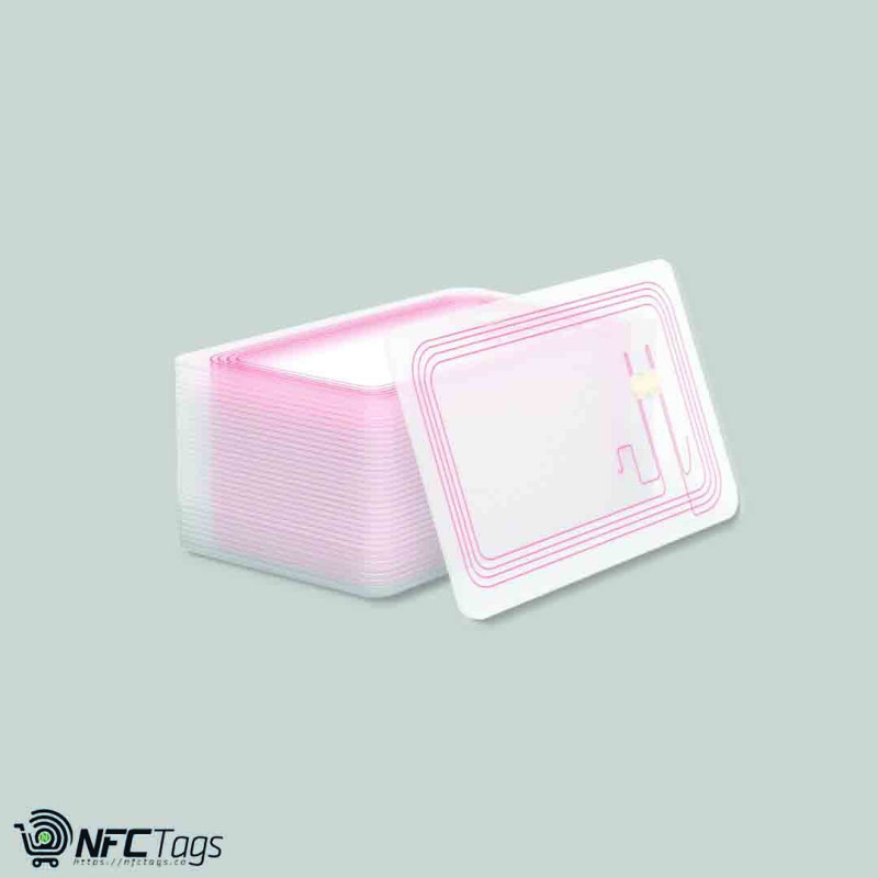 Transparent NFC 215 Tag Cards – Rewritable, Android/IOS