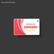 Spice up your reviews with Smaacaad Zomato NFC Card in Dubai, UAE