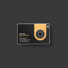 Tap, Share, Capture: Smaacaad NFC Photographer Business Card!(1PC)