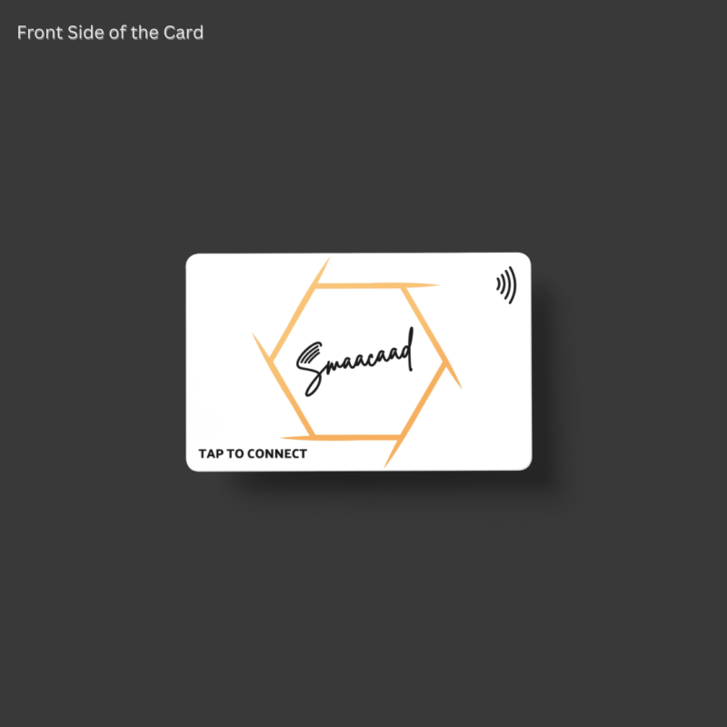 copy of Tap, Share, Capture: Smaacaad NFC Photographer Business Card!(1PC)