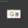 Get feedback faster with Smaacaad Google Review Card with NFC and QR Code! Tap or Scan and boost your business instantly!