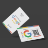 Get feedback faster with Smaacaad Google Review Card with NFC and QR Code! Tap or Scan and boost your business instantly!