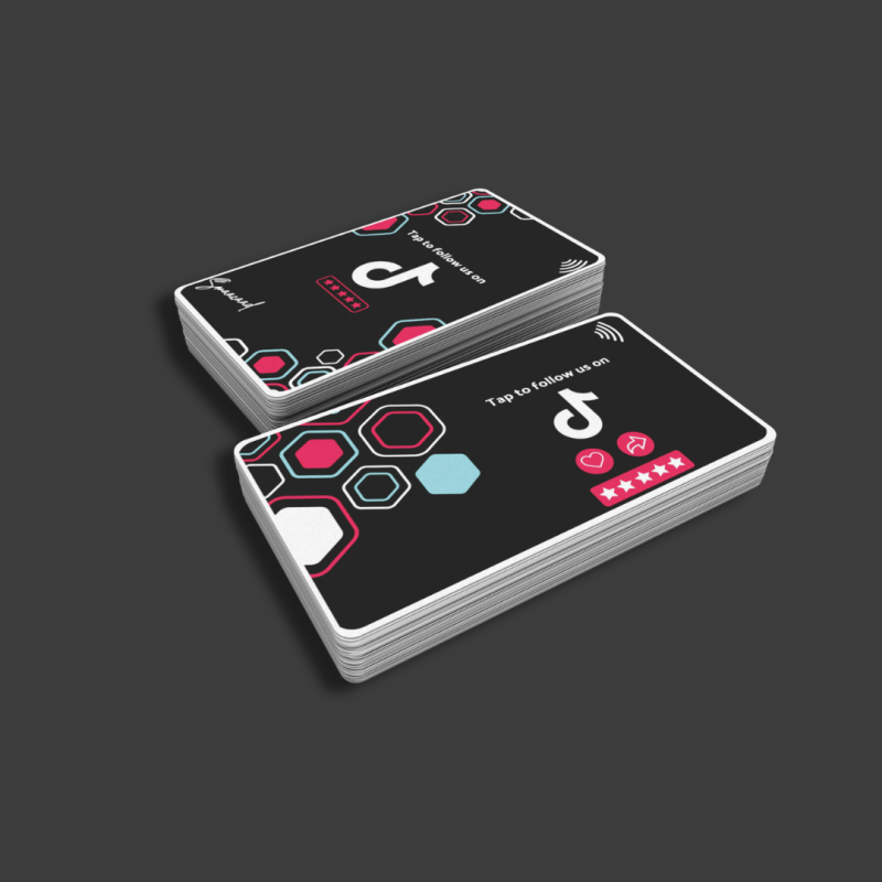 Grow TikTok Follows with Smaacaad NFC TikTok Follow Card in Dubai, UAE