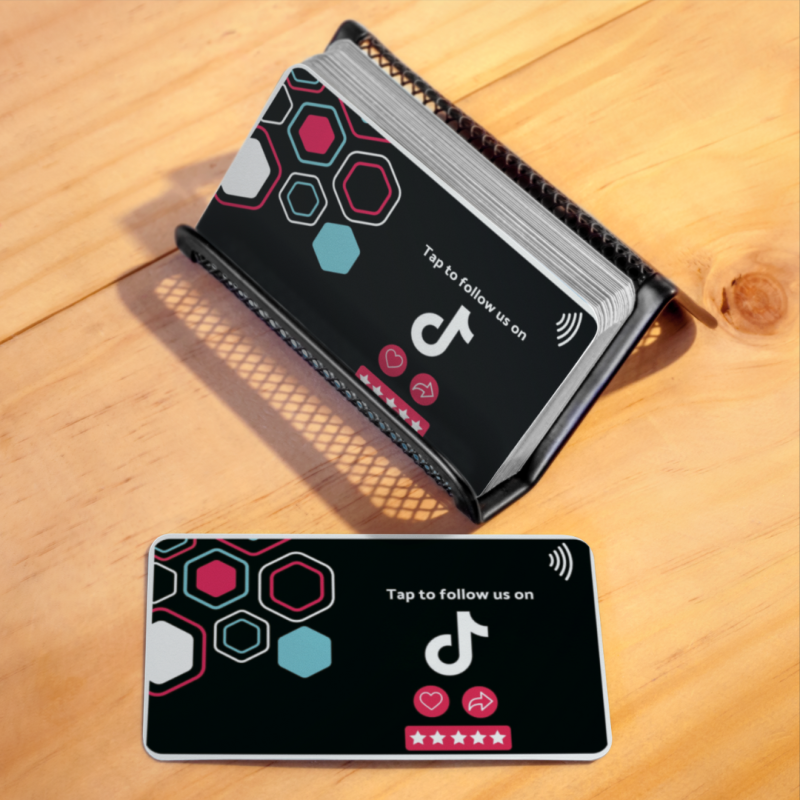 Grow TikTok Follows with Smaacaad NFC TikTok Follow Card in Dubai, UAE