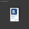 Simplify feedback collection with Smaacaad Booking.com Review Card with NFC and QR Code. Tap or Scan and boost your business.