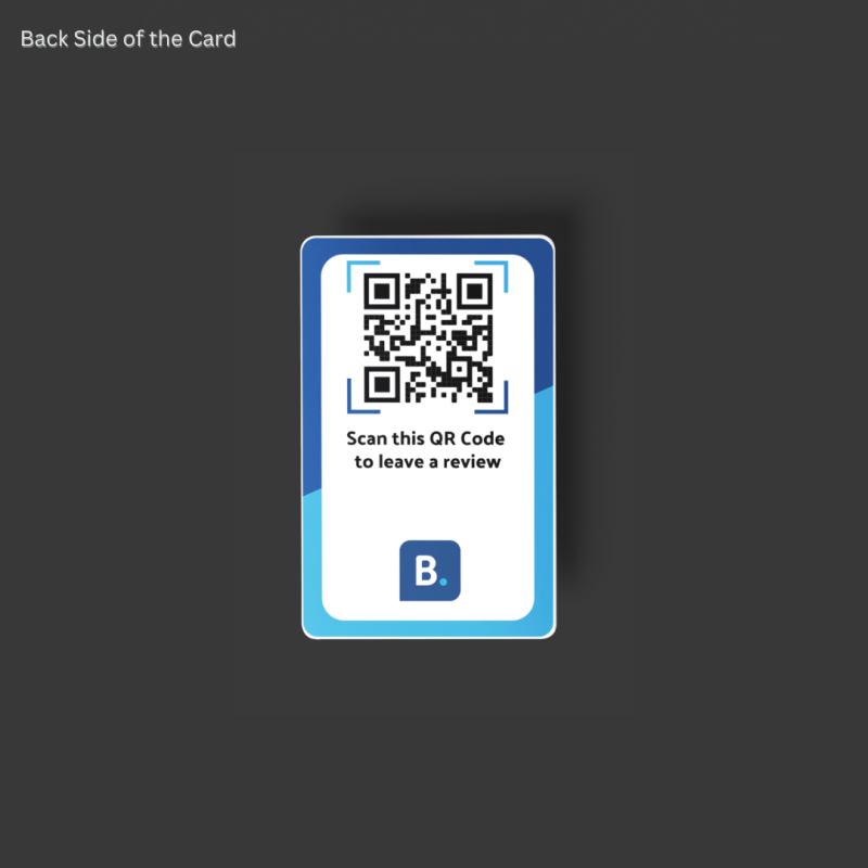 Simplify feedback collection with Smaacaad Booking.com Review Card with NFC and QR Code. Tap or Scan and boost your business.