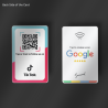 copy of Boost reviews and followers with Smaacaad Google Review + Facebook Follow card with NFC and QR code! Tap or Scan (1PC ea