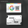 copy of copy of copy of copy of Boost reviews and followers with Smaacaad Google Review + Facebook Follow card with NFC and QR c