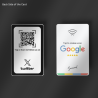 copy of copy of copy of copy of Boost reviews and followers with Smaacaad Google Review + Facebook Follow card with NFC and QR c