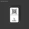 copy of Tap or Scan with Smaacaad Instagram Follow Card with NFC and QR code. Grow followers much faster and easily.(1PC)