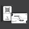 copy of Tap or Scan with Smaacaad Instagram Follow Card with NFC and QR code. Grow followers much faster and easily.(1PC)