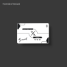 copy of Tap or Scan with Smaacaad Instagram Follow Card with NFC and QR code. Grow followers much faster and easily.(1PC)