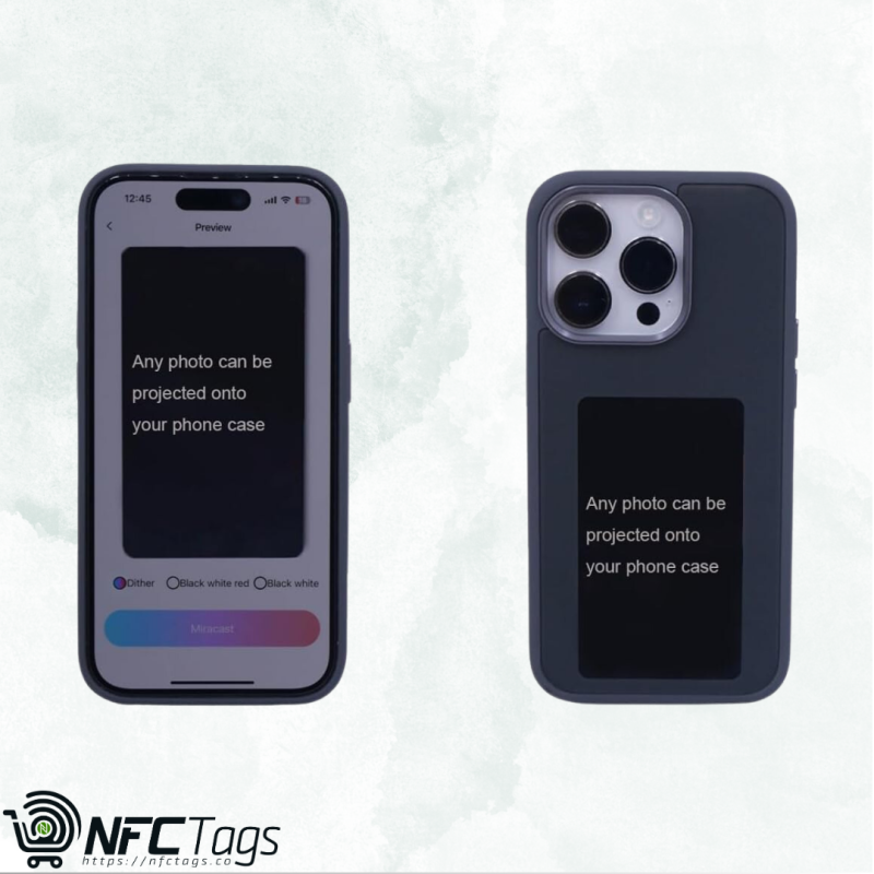 iPhone 15 Pro Max with Ink Screen NFC Smart Phone Case in Dubai, UAE