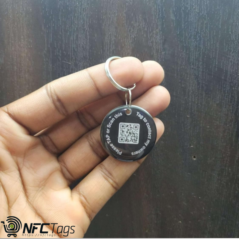 NFC Pet Tag for Your Beloved Buddies - Waterproof & Rustproof in Dubai