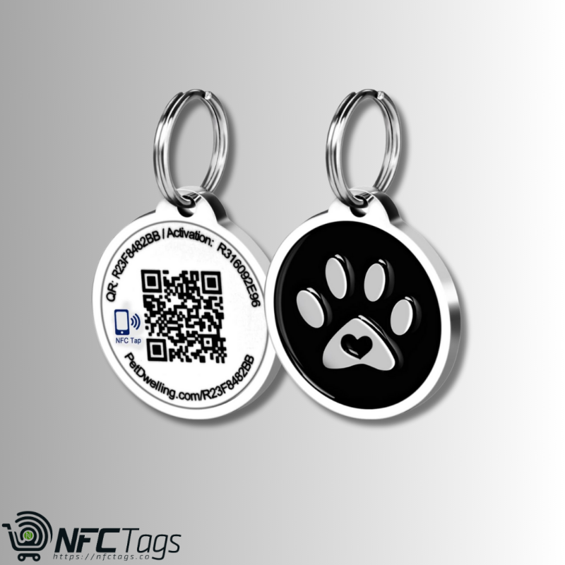Find Lost Pets Instantly!  PetDwelling Smart ID Tag in Dubai, UAE