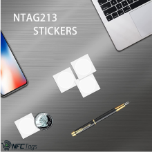 NFC 12pc PET Stickers NTAG213 for NFC Devices in Abu Dhabi, Dubai, UAE