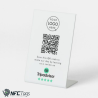 Boost Reviews Zad Rev TripAdvisor NFC Stand in Dubai - iOS/Android