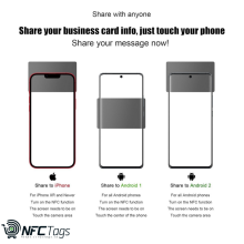 Metal Digital Business Card with Smart NFC Networking in Dubai