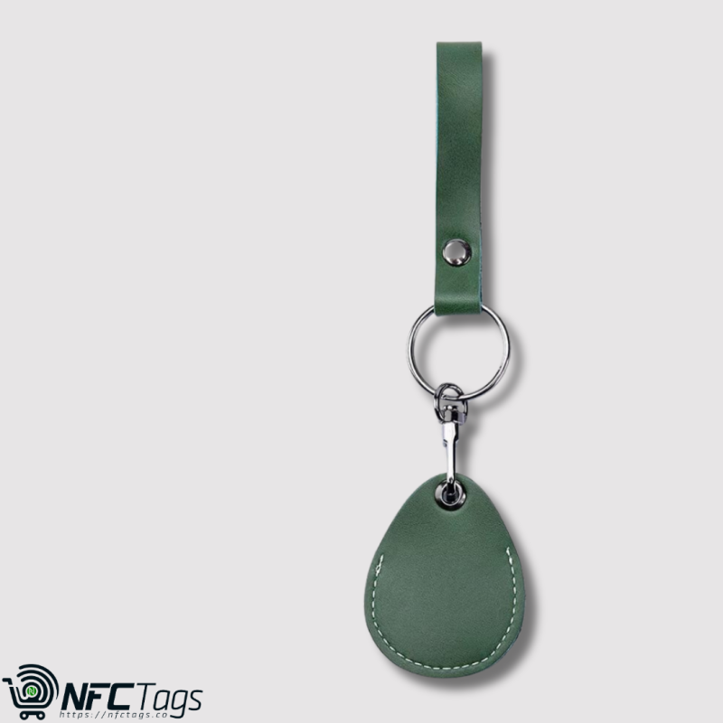 Stylish Leather Key Fobs & Smart Card Holder NFC Tags in Dubai, UAE