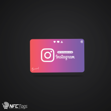 Smaacaad NFC Instagram Follow Cards in Dubai - Tap to Grow