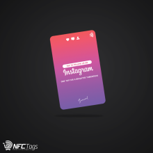 Smaacaad NFC Instagram Follow Cards in Dubai - Tap to Grow