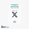 Boost Your Follows with X NFC Cards in Dubai, UAE - Pack of 5