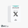 Boost Your Follows with X NFC Cards in Dubai, UAE - Pack of 5