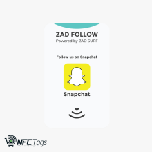 Boost follows with Snapchat NFC cards in Abu Dhabi, Duabi - Pack of 10