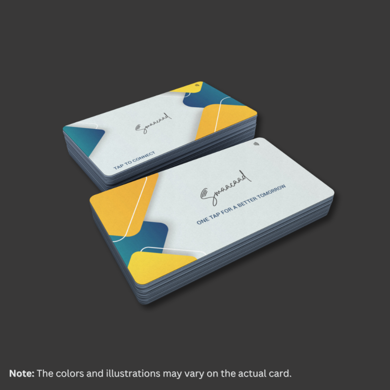 Tap, Connect, Thrive with  Smaacaad NFC Business Cards in Dubai