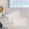 Timeskey 10pcs Transparent NTAG215 NFC Cards, Blank matte cards. Compatible with TagMo and Amiibo