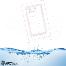 50PCS NFC Tags NTAG215 Transparent NFC 215 Tag Cards. Compatible with Android iPhone and All NFC Enabled Devices