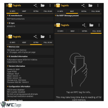 Timeskey 30pcs Transparent NTAG215 NFC Cards,NTAG215 504 Bytes Memory 100% Compatible with TagMo and Amiibo
