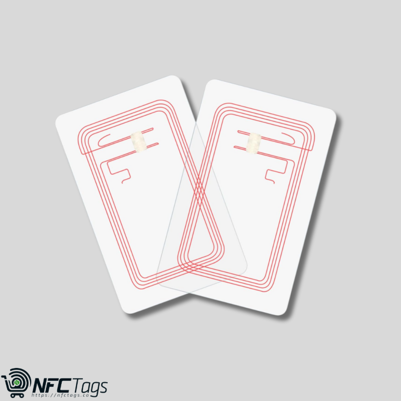 Timeskey 50pcs Transparent NTAG215 NFC Cards, NTAG215 504 Bytes Memory 100% Compatible with TagMo and Amiibo